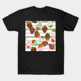 Sailor Jupiter Themed Strawberries T-Shirt